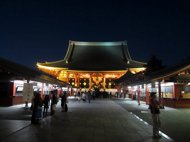 Asakusa Senso-ji at night