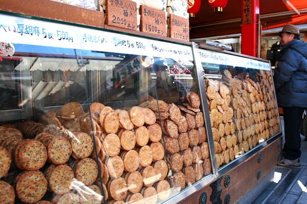 Asakusa senbei